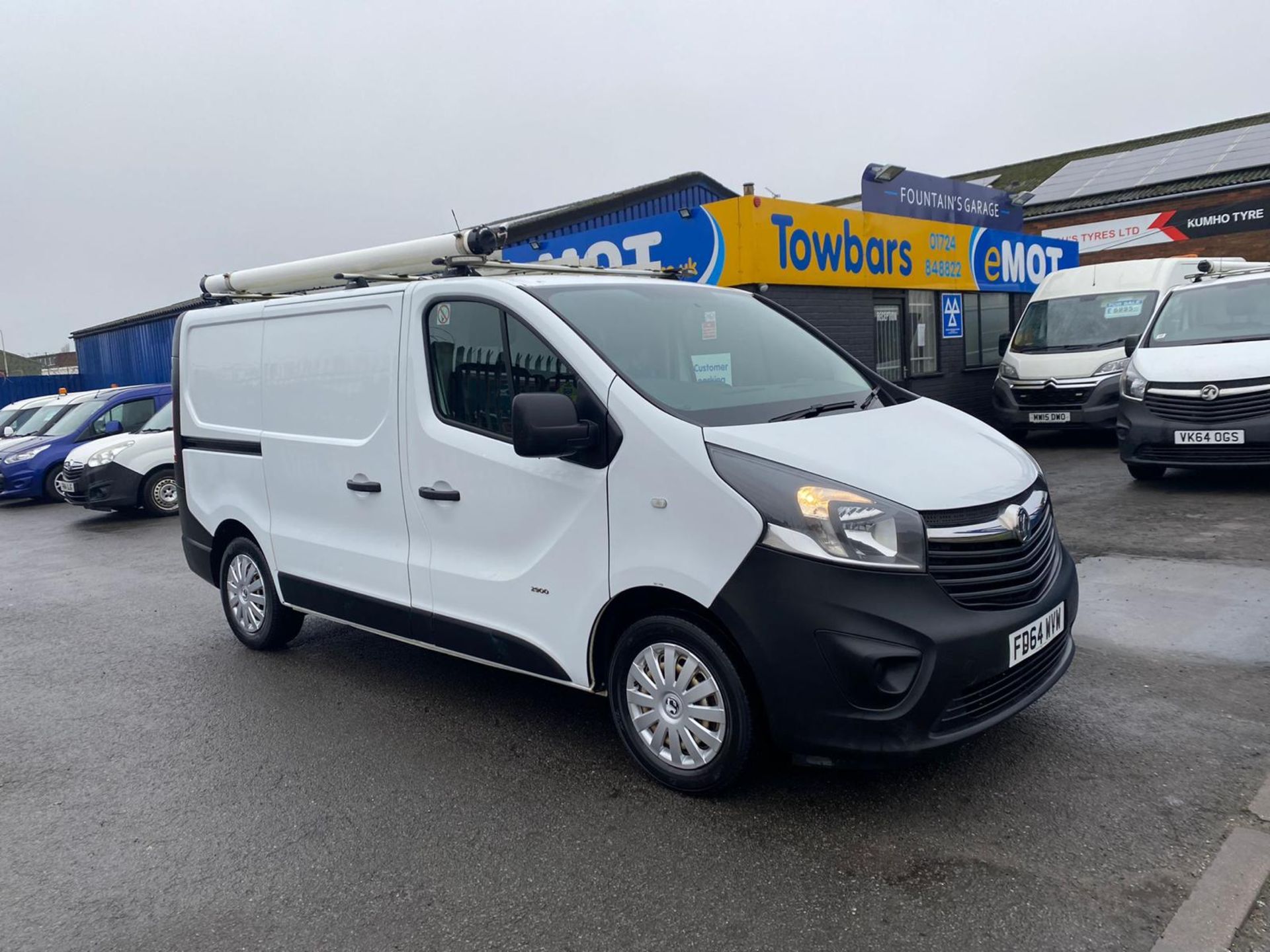 2014/64 VAUXHALL VIVARO 2900 CDTI ECOFLEX WHITE PANEL VAN, 96K MILES WITH FSH *PLUS VAT*