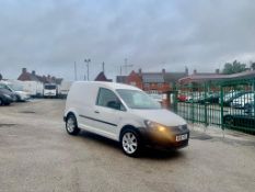 2012 VOLKSWAGEN CADDY C20 BLUEMOTION TDI 102 WHITE PANEL VAN, 1.6 DIESEL, 168,072 MILES *NO VAT*