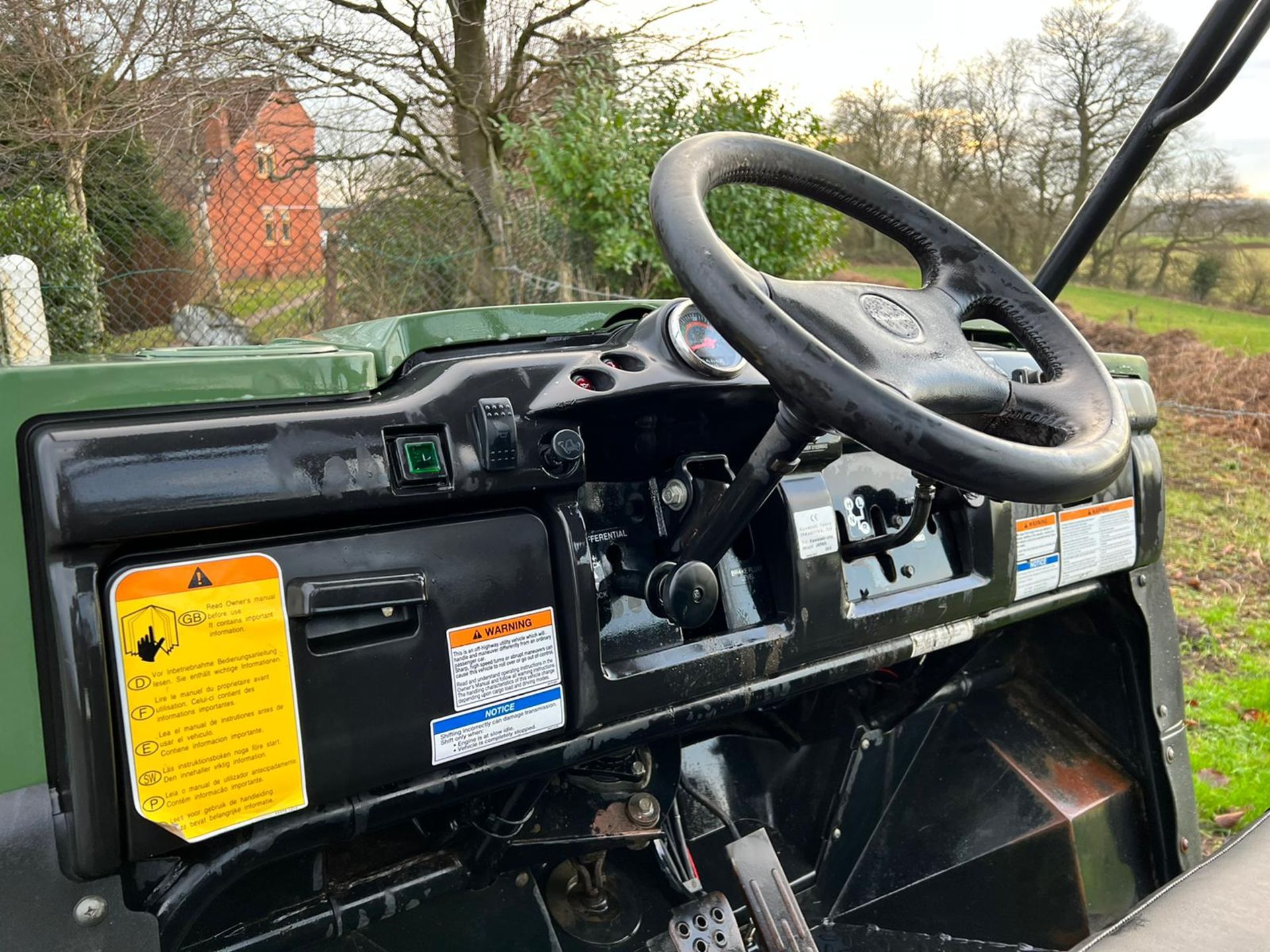 2014/64 KAWASAKI MULE 4010 4WD BUGGI, RUNS AND DRIVES, SHOWING A LOW 2978 HOURS *PLUS VAT* - Image 11 of 14