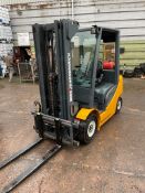 2014 JUNGHEINRICH 2500kg LPG FORKTRUCK, FABULOUS CONDITION, VERY HIGH SPEC, 2800hrs *PLUS VAT*