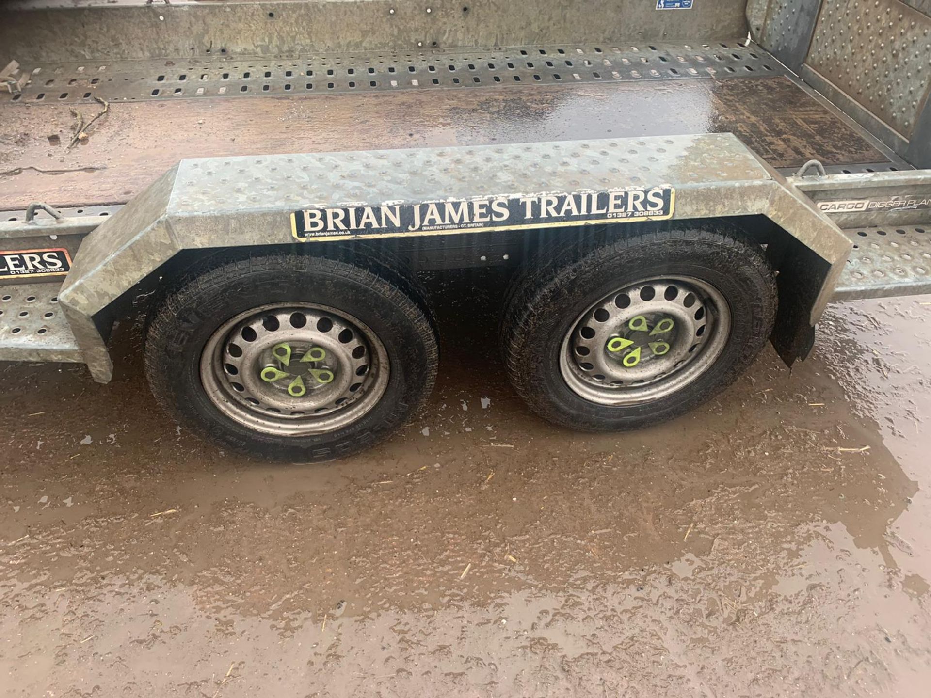 2015 BRIAN JAMES 2.7 TON PLANT TRAILER, 8 x4, IN VERY GOOD CONDITION *PLUS VAT* - Image 6 of 10