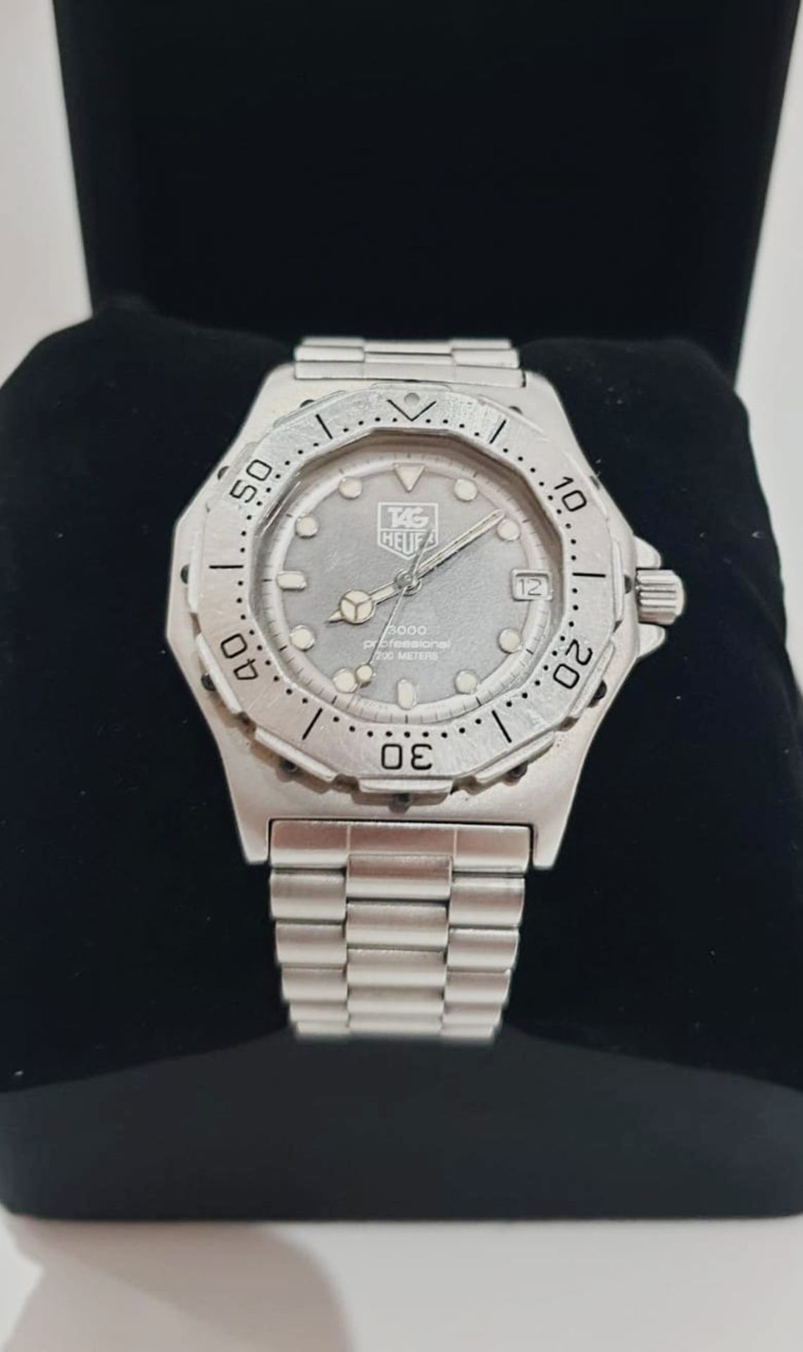 TAG HEUER 3000 PROFESSIONAL Mens Swiss Watch, *NO VAT* - Image 3 of 9