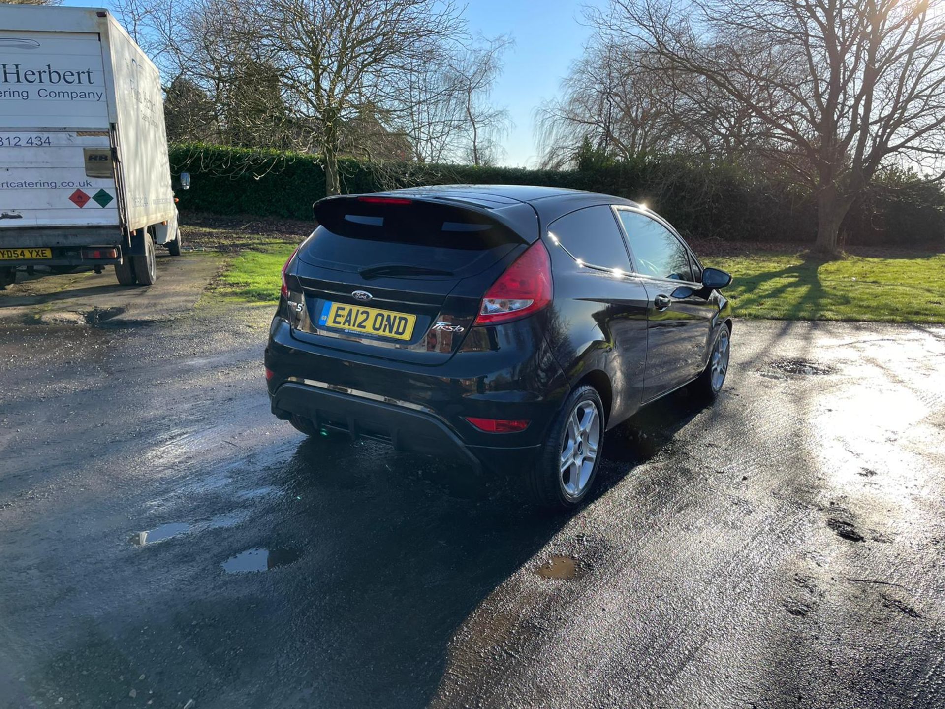 2012 FORD FIESTA SPORT TDCI BLACK SPORT VAN, 122K MILES, 1560cc DIESEL ENGINE *NO VAT* - Image 6 of 14