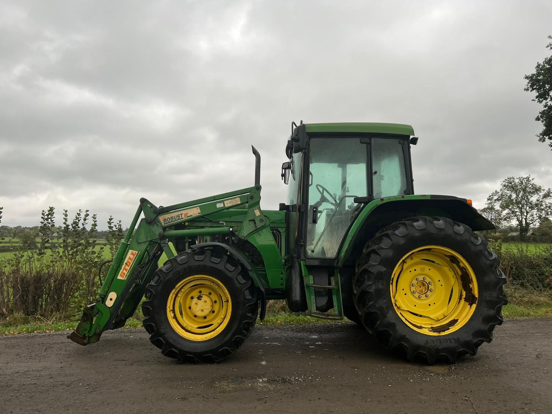 2003 JOHN DEERE 6310 99hp 4WD TRACTOR WITH STROLL FRONT LOADER, RUNS DRIVES AND WORKS *PLUS VAT* - Image 5 of 18