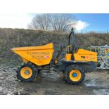 2017 MECALAC TA6 4WD 6 TON DUMPER, RUSN DRIVES AND TIPS, SHOWING A LOW 1273 HOURS *PLUS VAT*