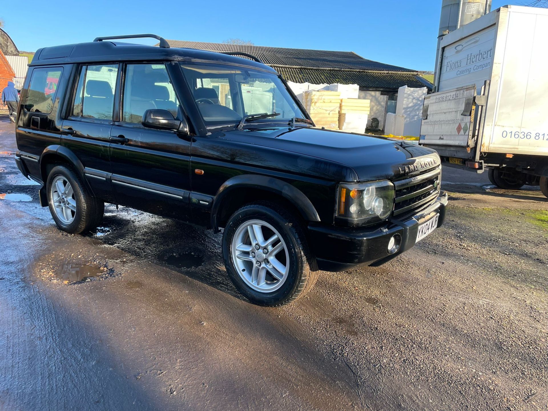 2004 LAND ROVER DISCOVERY LANDMARK TD5 BLACK ESTATE, NON RUNNER, NO RESERVE *PLUS VAT*