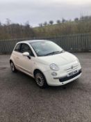 2012 FIAT 500 LOUNGE WHITE HATCHBACK, 49K MILES WITH FSH, 1242cc PETROL ENGINE *NO VAT*