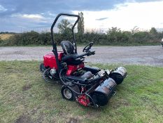 2014 BARONESS LM315GC 3WD CYLINDER MOWER WITH GRASS BOXES, RUNS DRIVES CUTS AND COLLECTS WELL