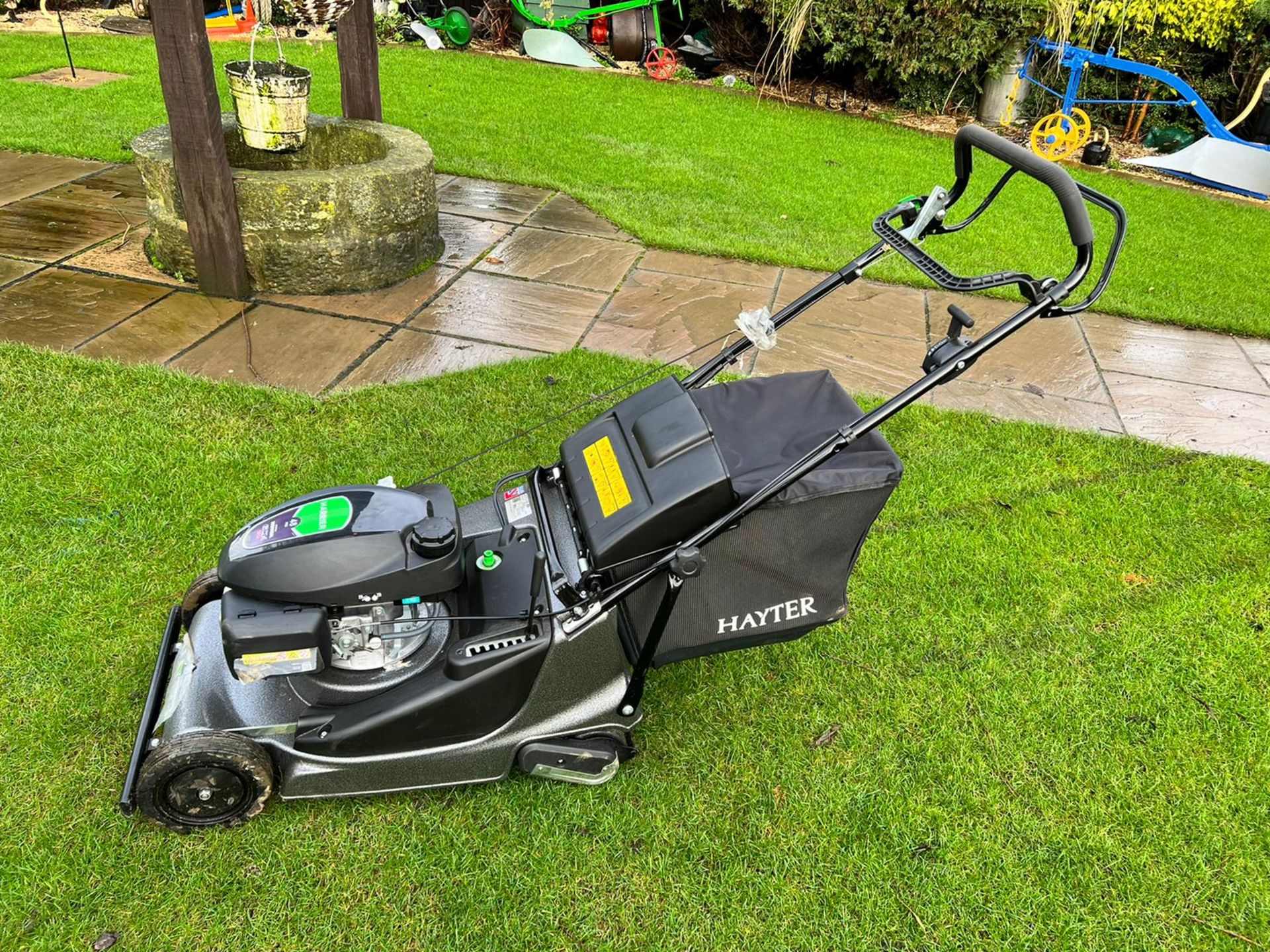 NEW AND UNUSED HAYTER HARRIER 48 PRO PETROL AUTO-DRIVE MOWER WITH REAR ROLLER AND COLLECTOR - Image 3 of 15