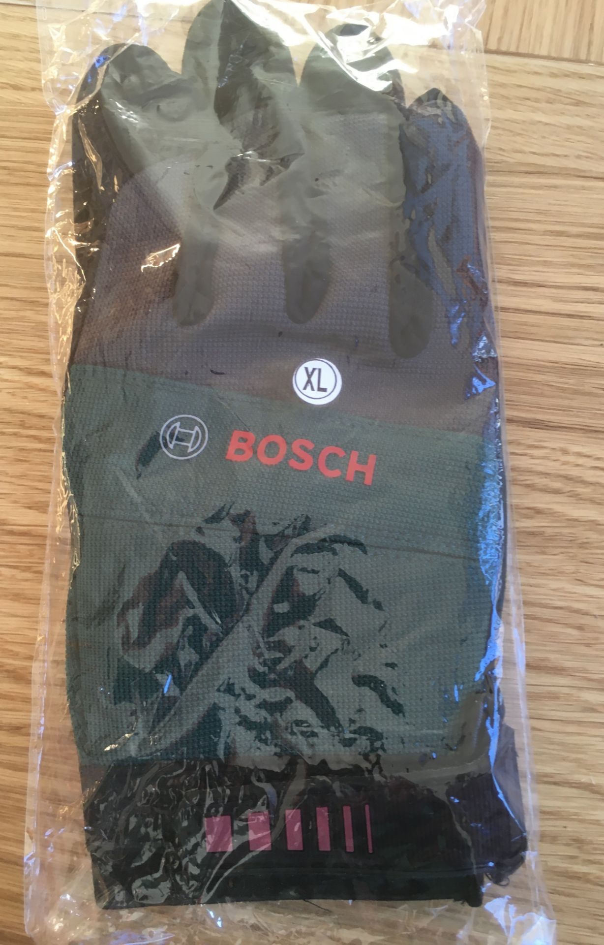 2 x PAIRS OF BOSCH UNISEX GARDENING GLOVES IN GREY / GREEN, SIZE XL, NO RESERVE *NO VAT* - Image 4 of 4