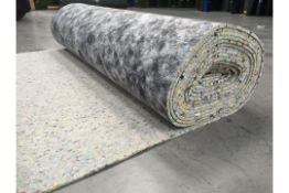 20 ROLLS OF SUPER LUXURY 10mm CARPET UNDERLAY, 15sqm ROLLS *PLUS VAT*