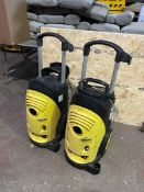 2 x KARCHER PRESSURE WASHERS, AS SHOWN FOR SPARES / REPAIRS *NO VAT*