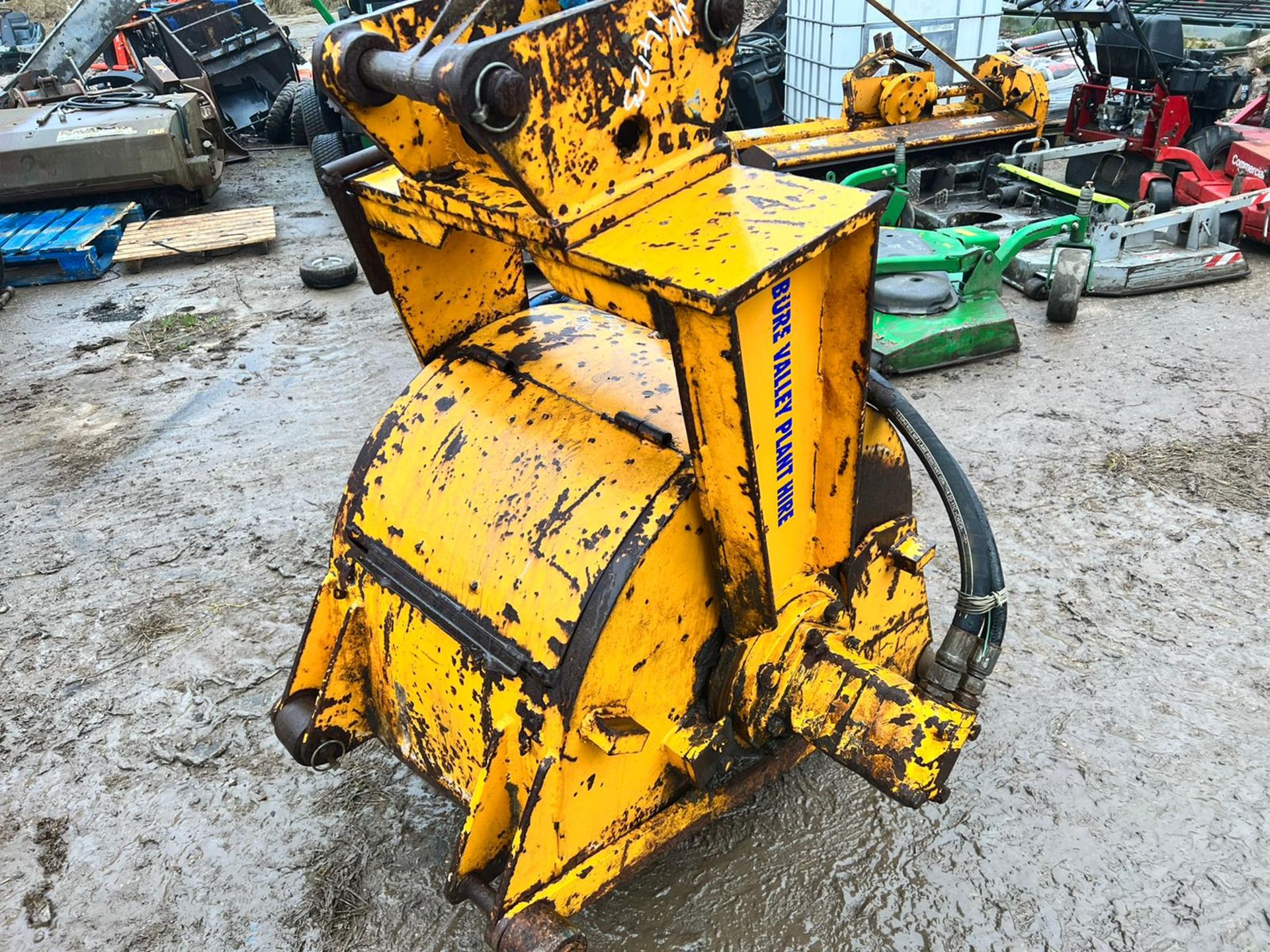 HYDRAULIC CONCRETE TRENCHER/PATCH PLANER, HYDRAULIC DRIVEN, 45mm PINS *PLUS VAT* - Image 2 of 9