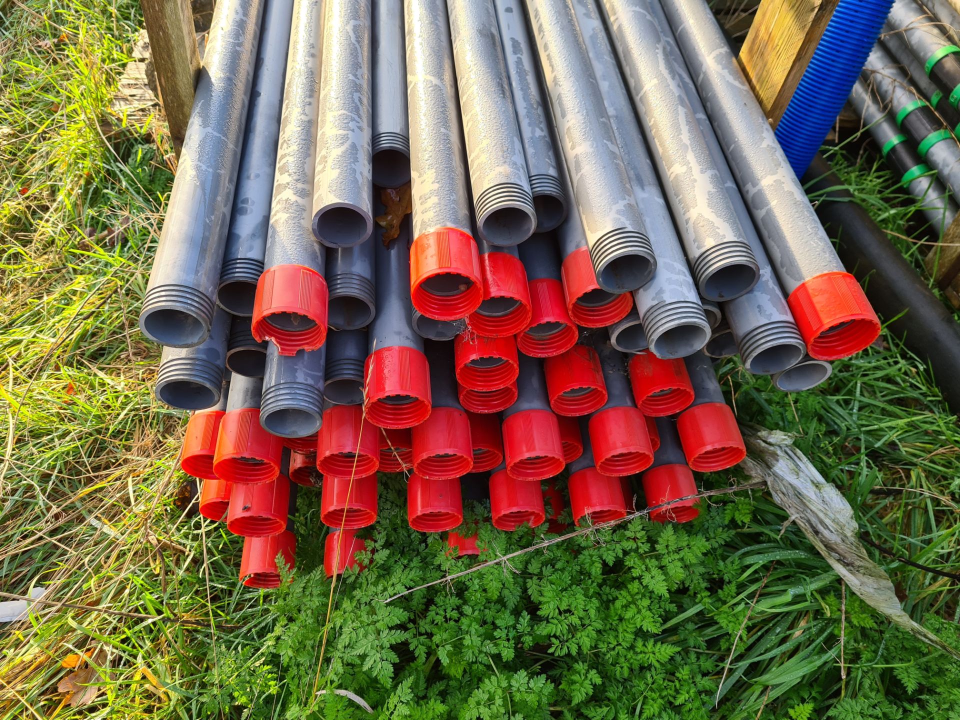 65mm BORE LAND DRAINAGE PIPING, OVER 1km IN TOTAL RUN, 1/2/3 METRE LENGTHS *PLUS VAT* - Image 2 of 3