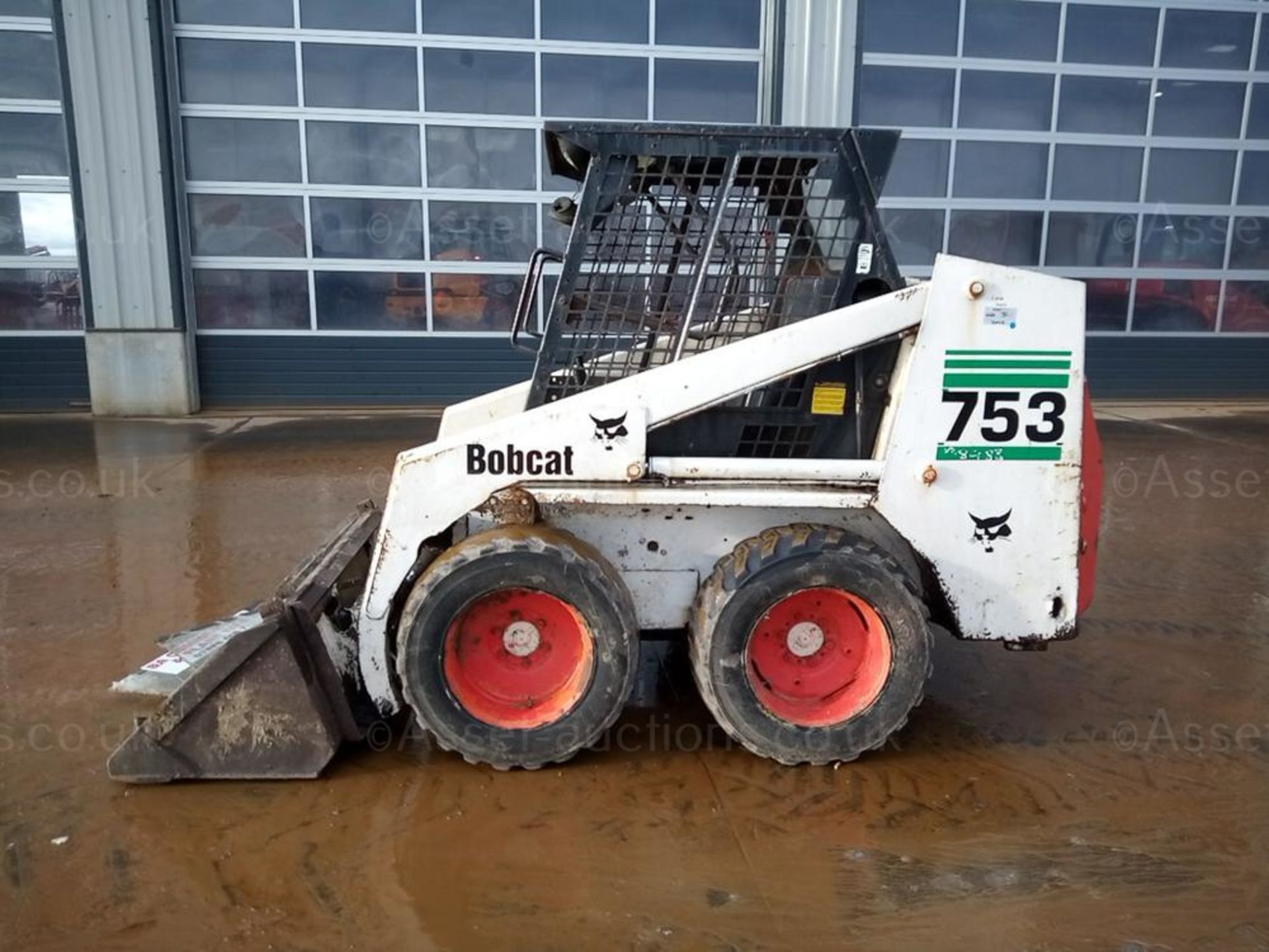 2013 BOBCAT SKID STEER 753, EX COUNCIL MACHINE *PLUS VAT* - Image 3 of 8