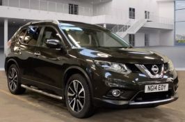 2014 NISSAN X-TRAIL TEKNA DCI 4X4 GREEN ESTATE, 76K MILES, 1.6 DIESEL, FULL SERVICE HISTORY *NO VAT*