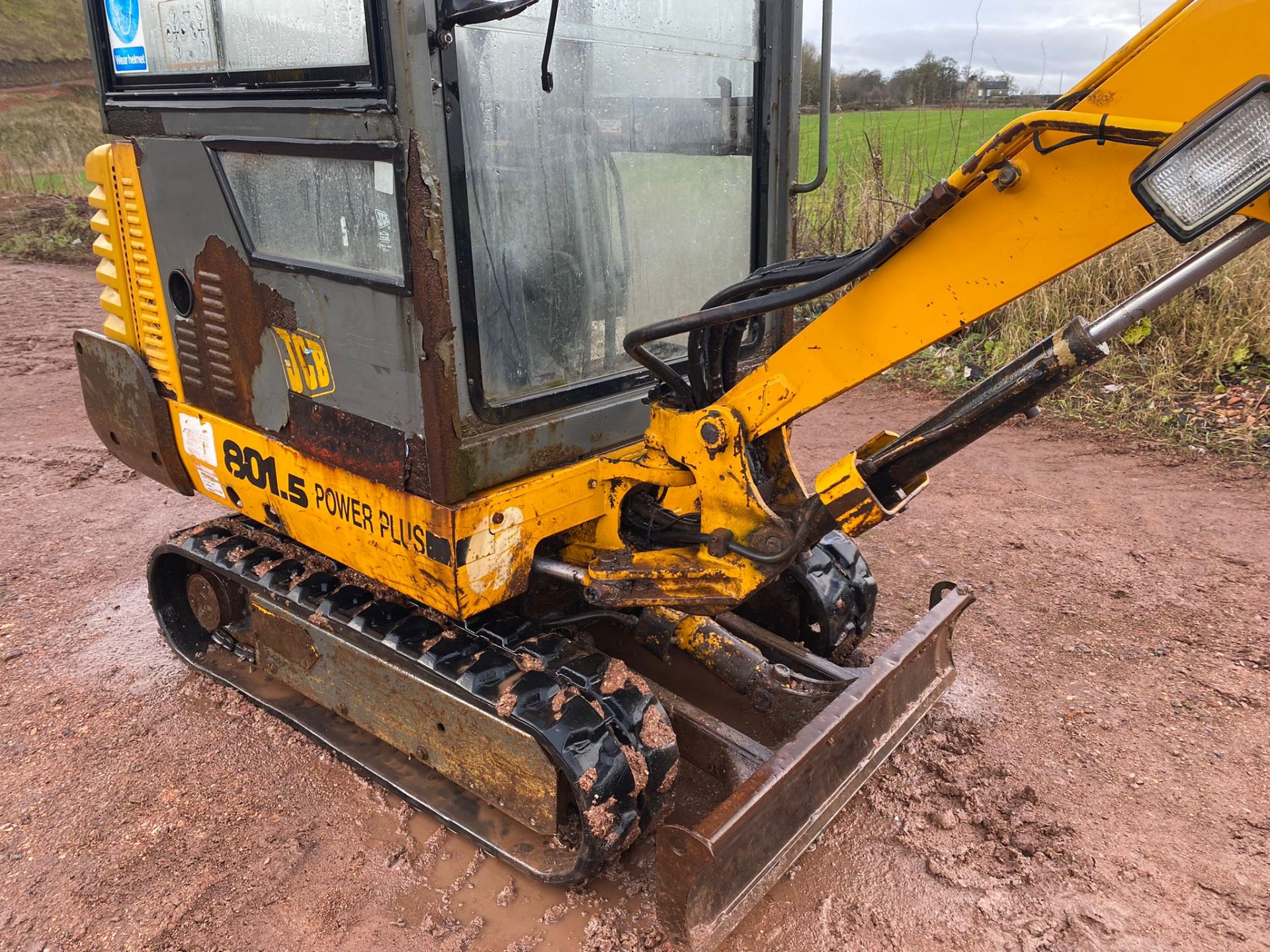 1997 JCB 801.5 POWER PLUS RUBBER TRACKED EXCAVATOR / DIGGER (P744 MVR) *PLUS VAT* - Image 7 of 18