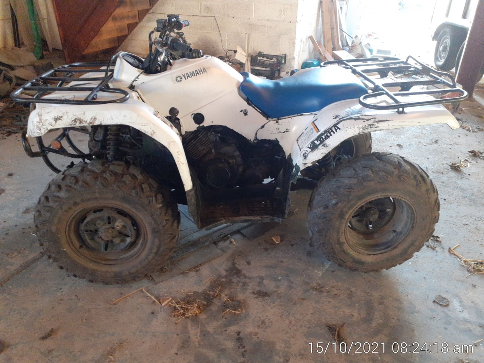 YAMAHA GRIZZLY 350 FARM QUAD BIKE, STARTS AND DRIVES WELL, AUTOMATIC *NO VAT* - Image 2 of 8