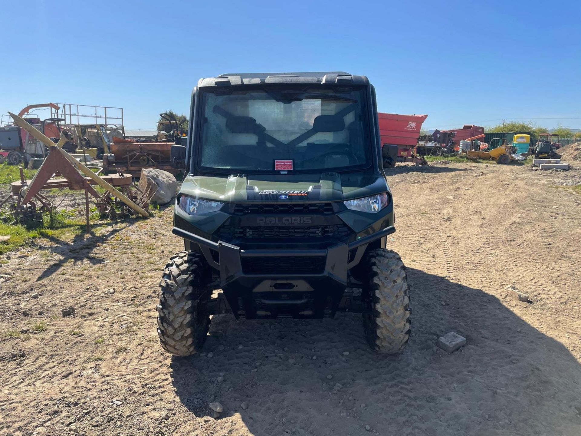 2020 POLARIS RANGER DIESEL 4WD BUGGI / UTILITY ATV, RUNS AND DRIVES WELL, 395 HOURS *PLUS VAT* - Image 3 of 15