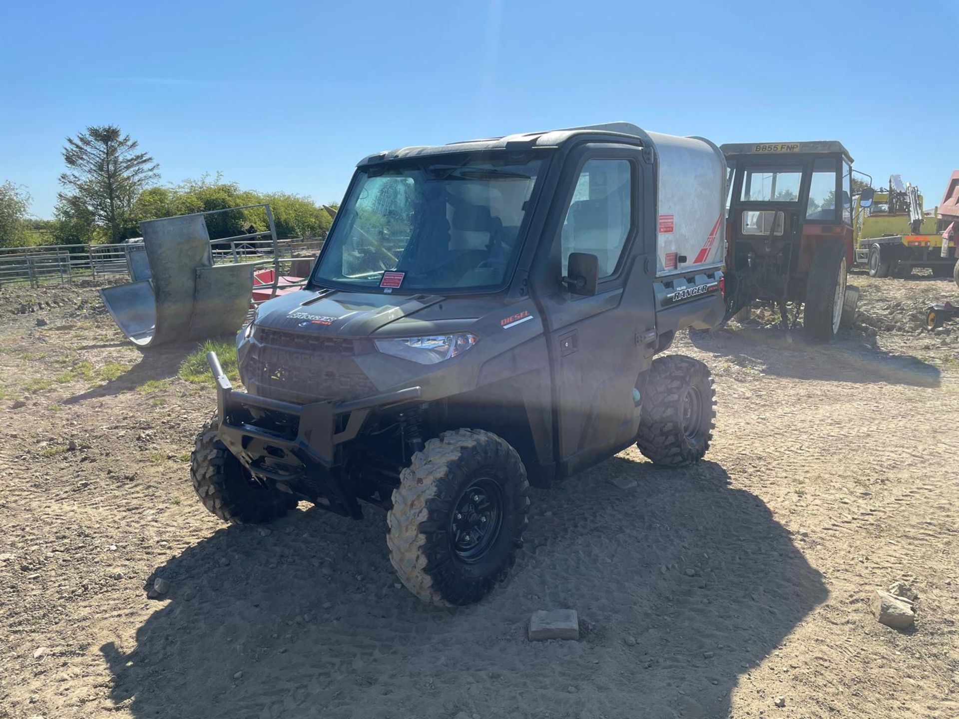 2020 POLARIS RANGER DIESEL 4WD BUGGI / UTILITY ATV, RUNS AND DRIVES WELL, 395 HOURS *PLUS VAT* - Image 4 of 15