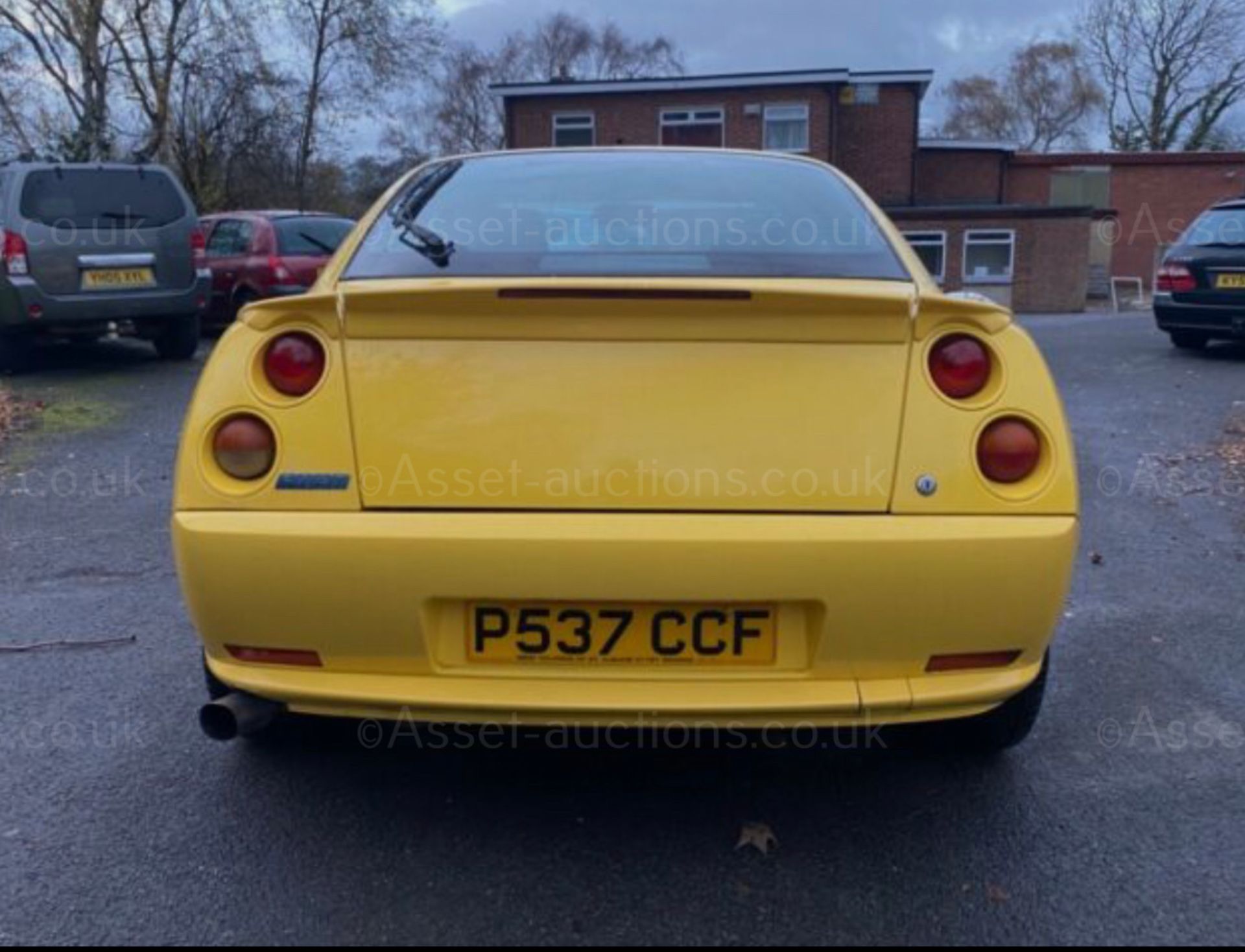 1996 FIAT COUPE 20V TURBO YELLOW SALOON, 2.0 PETROL ENGINE, SHOWING 95K MILES *NO VAT* - Image 6 of 12