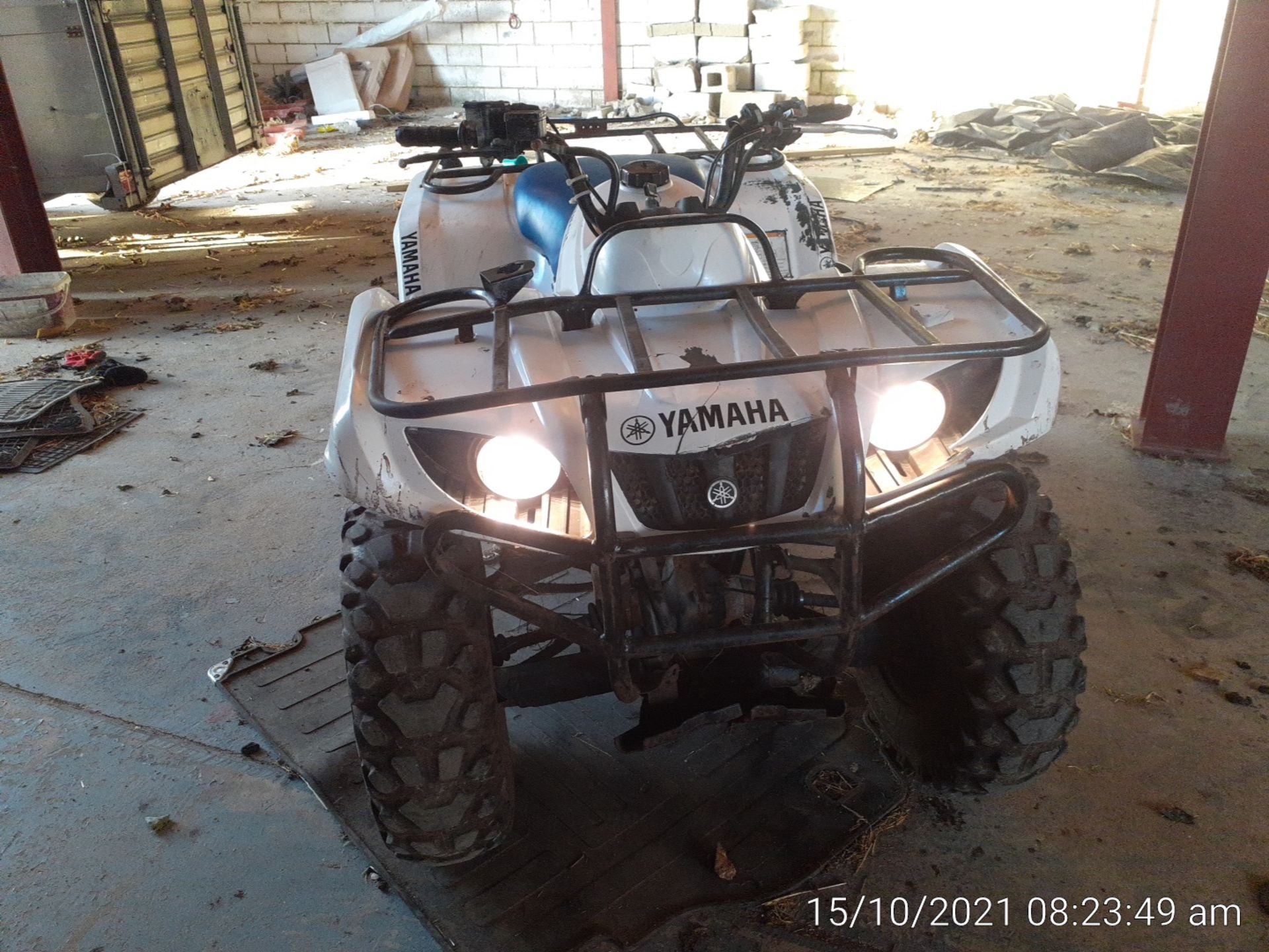 YAMAHA GRIZZLY 350 FARM QUAD BIKE, STARTS AND DRIVES WELL, AUTOMATIC *NO VAT* - Image 6 of 8