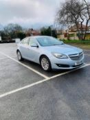 2014 VAUXHALL INSIGNIA TECH LINE CDTI AUTO SILVER HATCHBACK, 154K MILES *NO VAT*