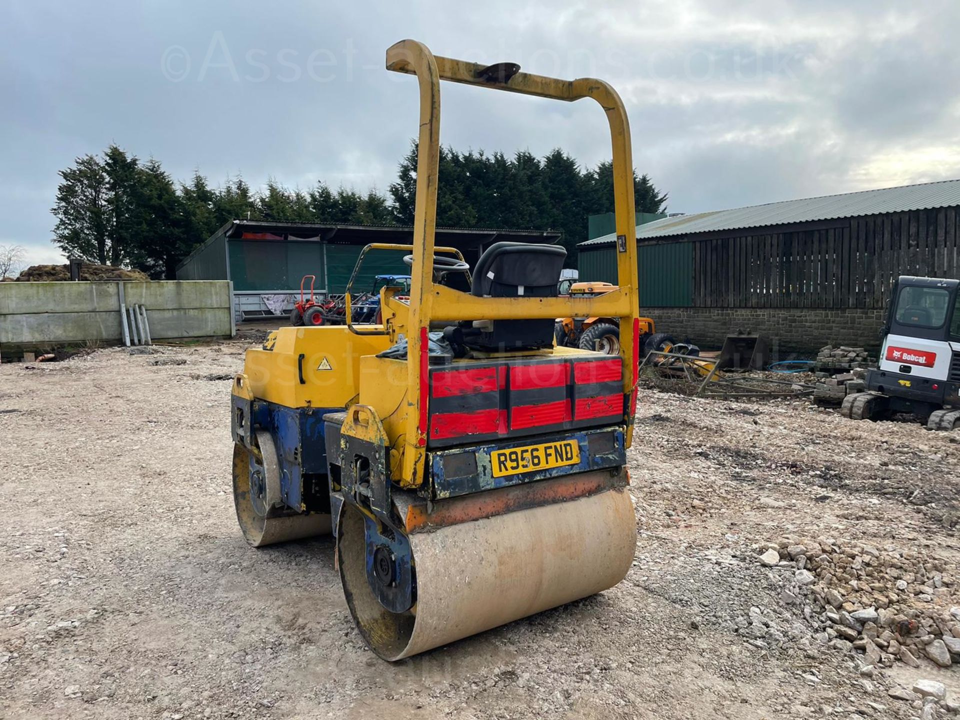 BOMAG BW135 AD ROLLER, RUNS, DRIVES AND VIBRATES, ROAD REGISTERED, CANOPY, 1350MM DRUMS *PLUS VAT* - Image 8 of 8