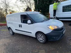 2015 FIAT DOBLO SX MULTIJET LWB MAXI WHITE PANEL VAN, 101K MILES, AIR CON *PLUS VAT*