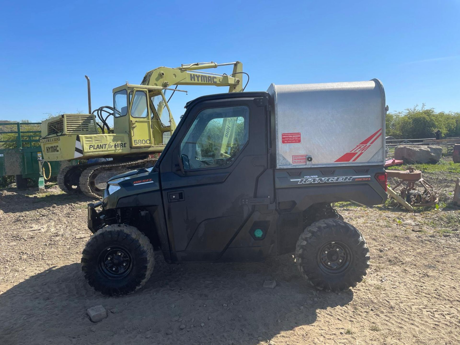 2020 POLARIS RANGER DIESEL 4WD BUGGI / UTILITY ATV, RUNS AND DRIVES WELL, 395 HOURS *PLUS VAT* - Image 5 of 15