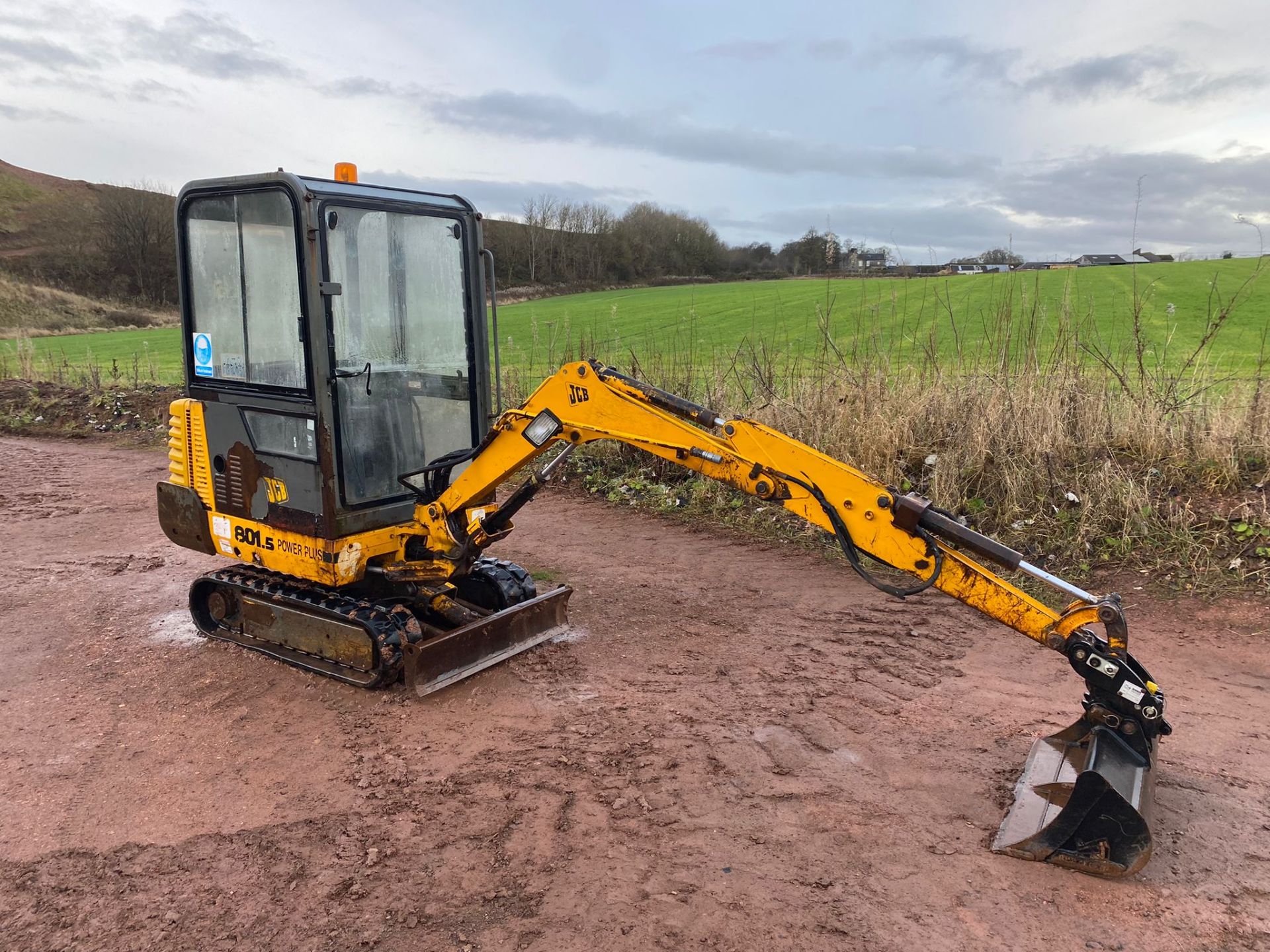 1997 JCB 801.5 POWER PLUS RUBBER TRACKED EXCAVATOR / DIGGER (P744 MVR) *PLUS VAT*