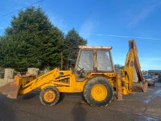 JCB 4 WHEEL DRIVE 3CX, 4 IN 1 BUCKET, 4 SPEED MANUAL, RUNS DRIVES AND LIFTS *PLUS VAT*