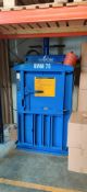 RIVERSIDE WASTE MACHINERY 75 WASTE BAILER, 1 OWNER FROM NEW, FULLY WORKING *PLUS VAT*