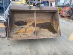 6 FOOT WIDE DITCHING BUCKET FOR 20 TON DIGGER / EXCAVATOR, 65MM PINS *PLUS VAT*