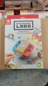 1 PALLET OF 1000 NEW AND SEALED NINTENDO LABO PACK, RRP £5.99 EACH *PLUS VAT*