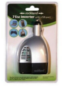 600 x BRAND NEW SEALED ROCKLAND 75 WATT INVERTER WITH USB PORT, RRP APPROX £8.99 EACH