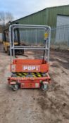 POP UP SCISSOR LIFT 240v OR 110v, 8ft HIGH, FULL WORKING ORDER *PLUS VAT*