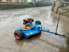 WESSEX AR120 1.2 METRE TOW BEHIND TOPPER, 12.5hp BRIGGS AND STRATTON ENGINE *NO VAT*