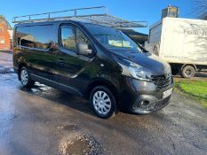 2015 RENAULT TRAFIC SL27 BUSINESS ENERGYDCI BLACK PANEL VAN, 114,679 MILES *NO VAT*