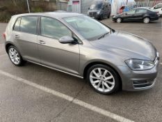 2014 VOLKSWAGEN GOLF GT BLUEMOTION TEC 2.0 TDI GREY HACTBACK, AUTO DSG, 177,070 MILES *NO VAT*