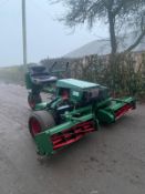 RANSOMES TRP180 MOWER, RUNS DRIVES AND CUTS, 16hp V-TWIN VANGUARD ENGINE *NO VAT*