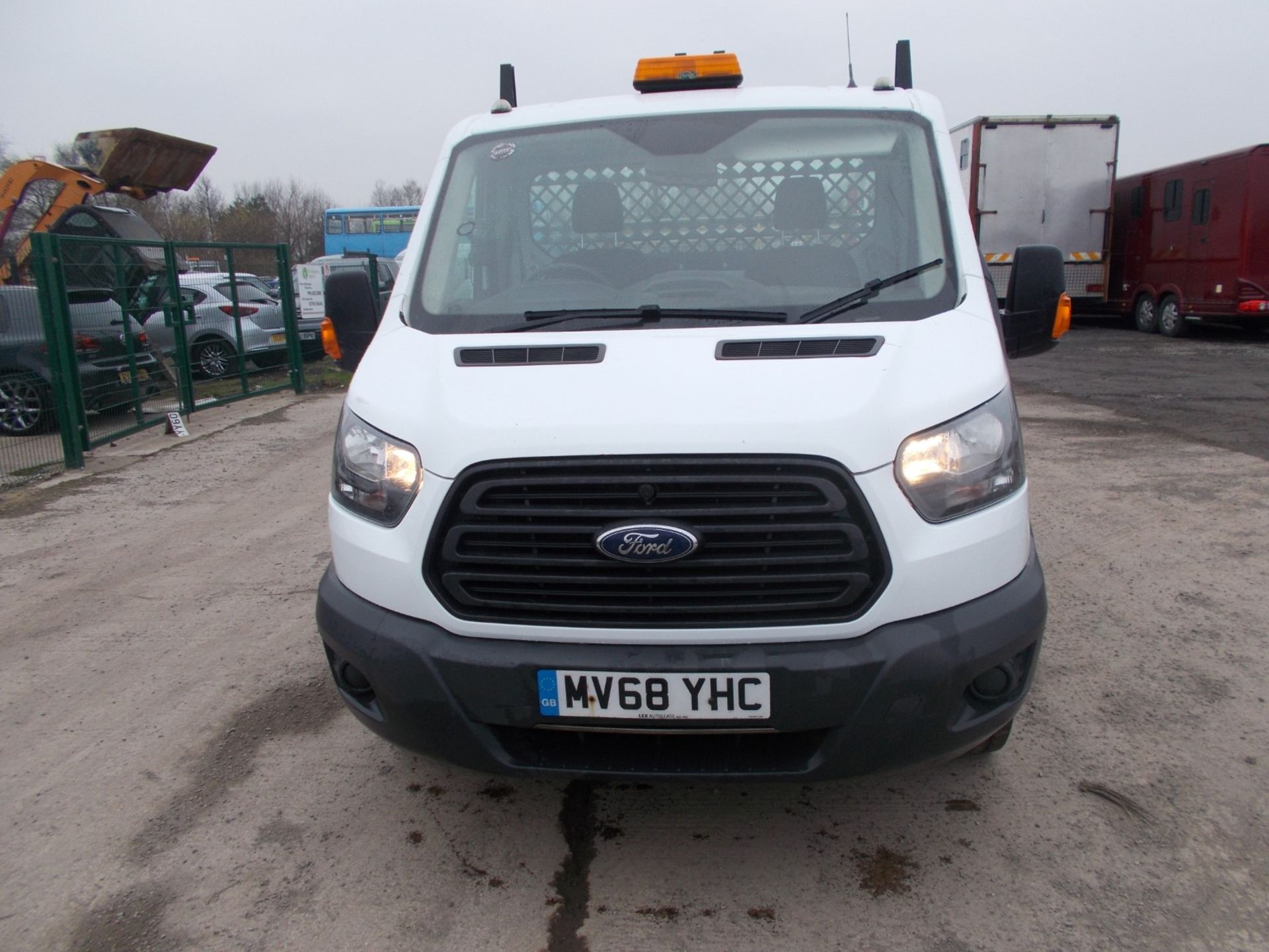 2018/68 FORD TRANSIT 350 DROPSIDE LORRY, 2.0 DIESEL, 6 SPEED MANUAL, 59K MILES, STARTS RUNS DRIVES - Image 2 of 24