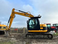 2008 JCB JZ140LC 15 TON STEEL TRACKED EXCAVATOR, RUNS DRIVES AND DIGS, SHOWING 9815 HOURS *PLUS VAT*