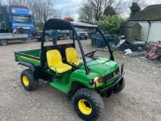 JOHN DEERE GATOR, 1090 HOURS, ELECTRIC / HYDRAULIC TIPPING BED, GOOD WORKING ORDER *PLUS VAT*