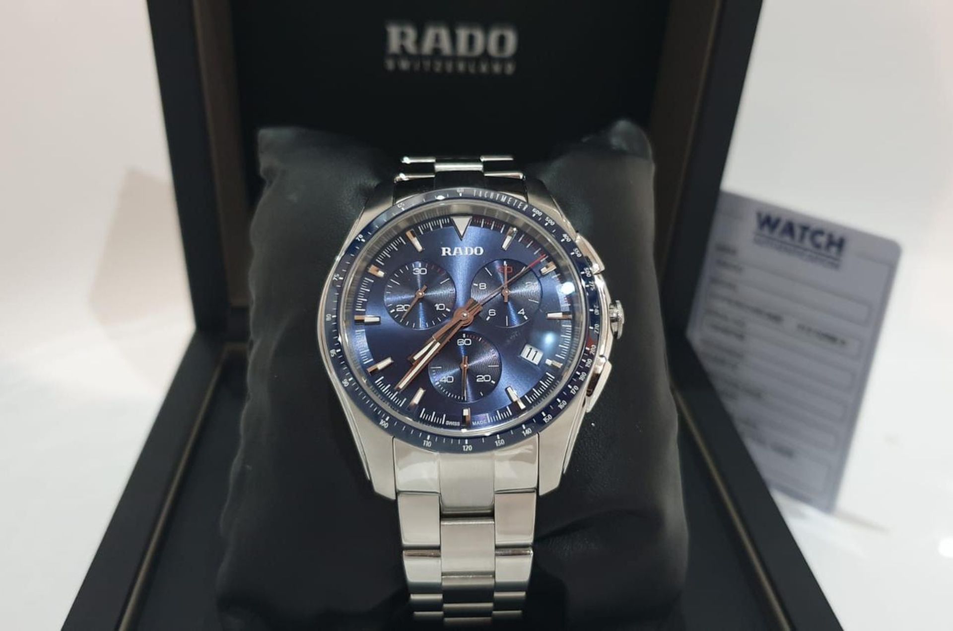 RADO HYPERCHROME Chronograph 45mm Mens Swiss Watch *NO VAT*