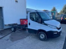 2015/65 IVECO DAILY 35S11, AUTO TIPTRONIC LWB TO TAKE 16ft RECOVERY BODY, TIDY CAB INTERIOR *NO VAT*