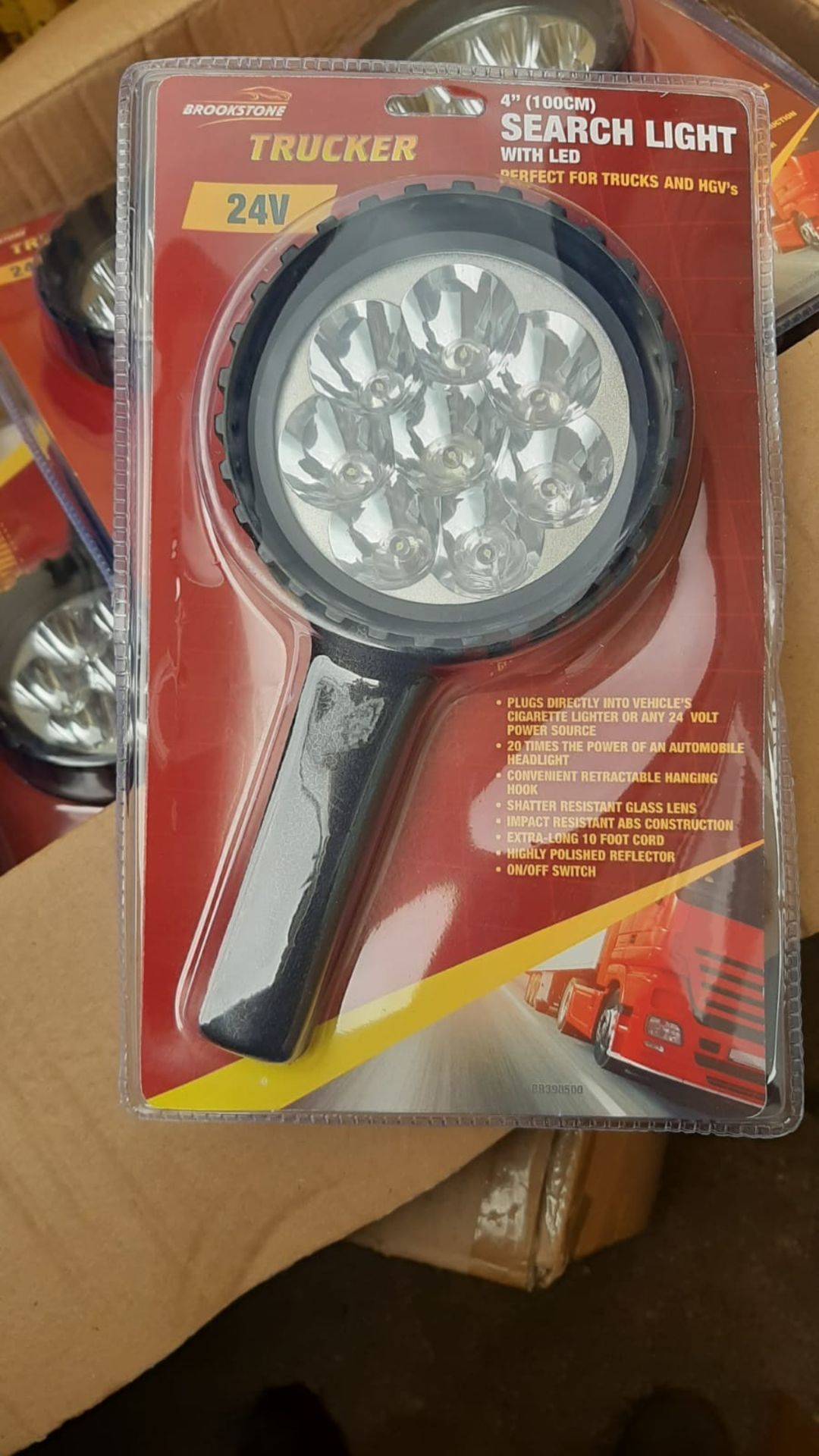 BRAND NEW AND SEALED 10 x TRUCK / CAR SEARCH LIGHTS, LED 24v AND 12v *NO VAT* - Image 2 of 2