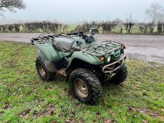 KAWASAKI KVF360 4WD FARM QUAD BIKE, RUNS AND DRIVES WELL, SHOWING A LOW 3438 HOURS PLUS VAT*