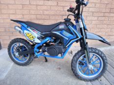 50cc MOTO-MADNESS DIRT BIKE, 500cc 2 STROKE ENGINE, STARTS RUNS AND RIDES *NO VAT*