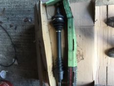 FRONT DRIVE SHAFT, (POSSIBLY VAUXHALL INSIGNIA) BUYER TO CHECK SUITABILITY, NO RESERVE *NO VAT*